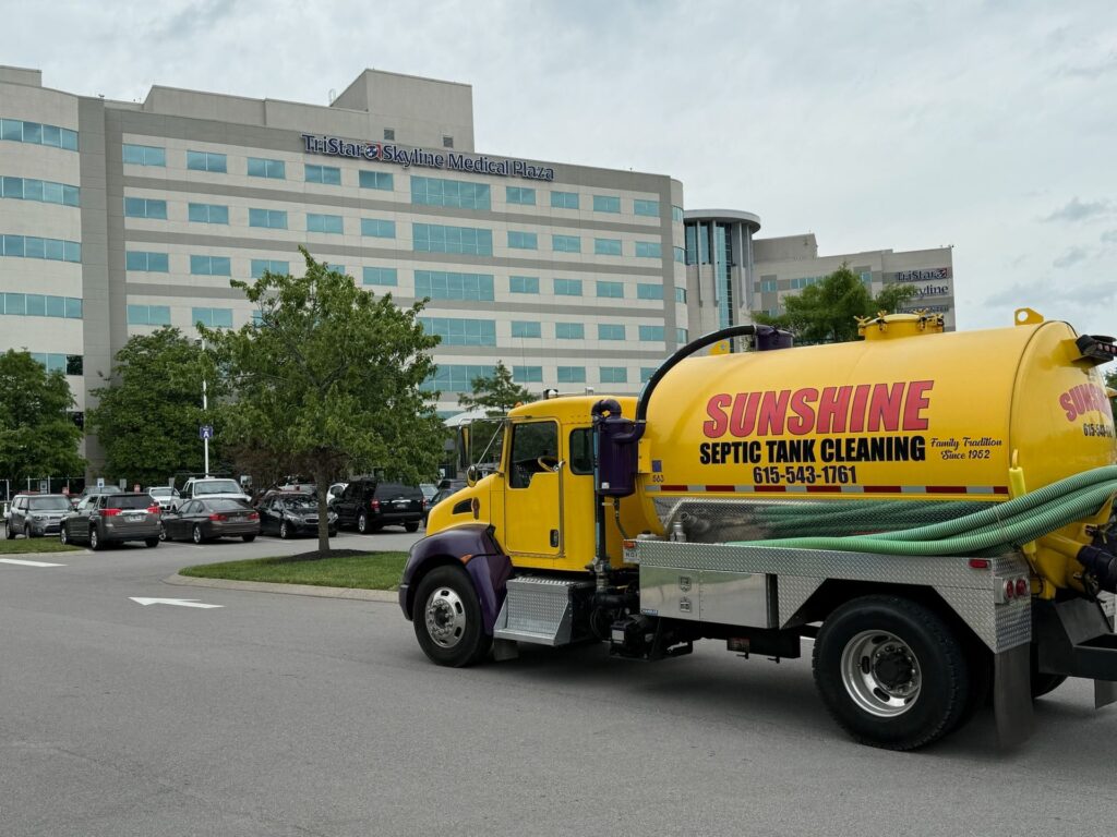 Grease trap pumping service in Pleasant View, TN