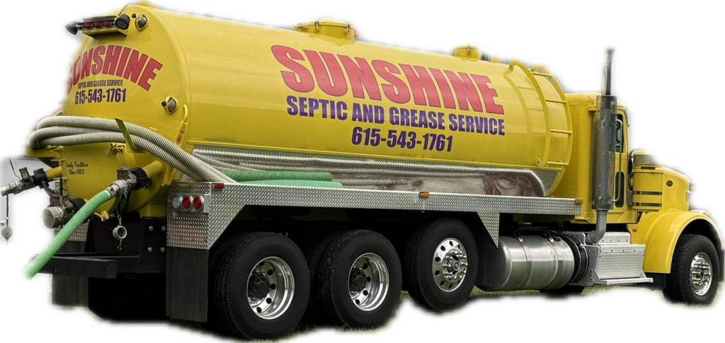 Sunshine Septic service truck